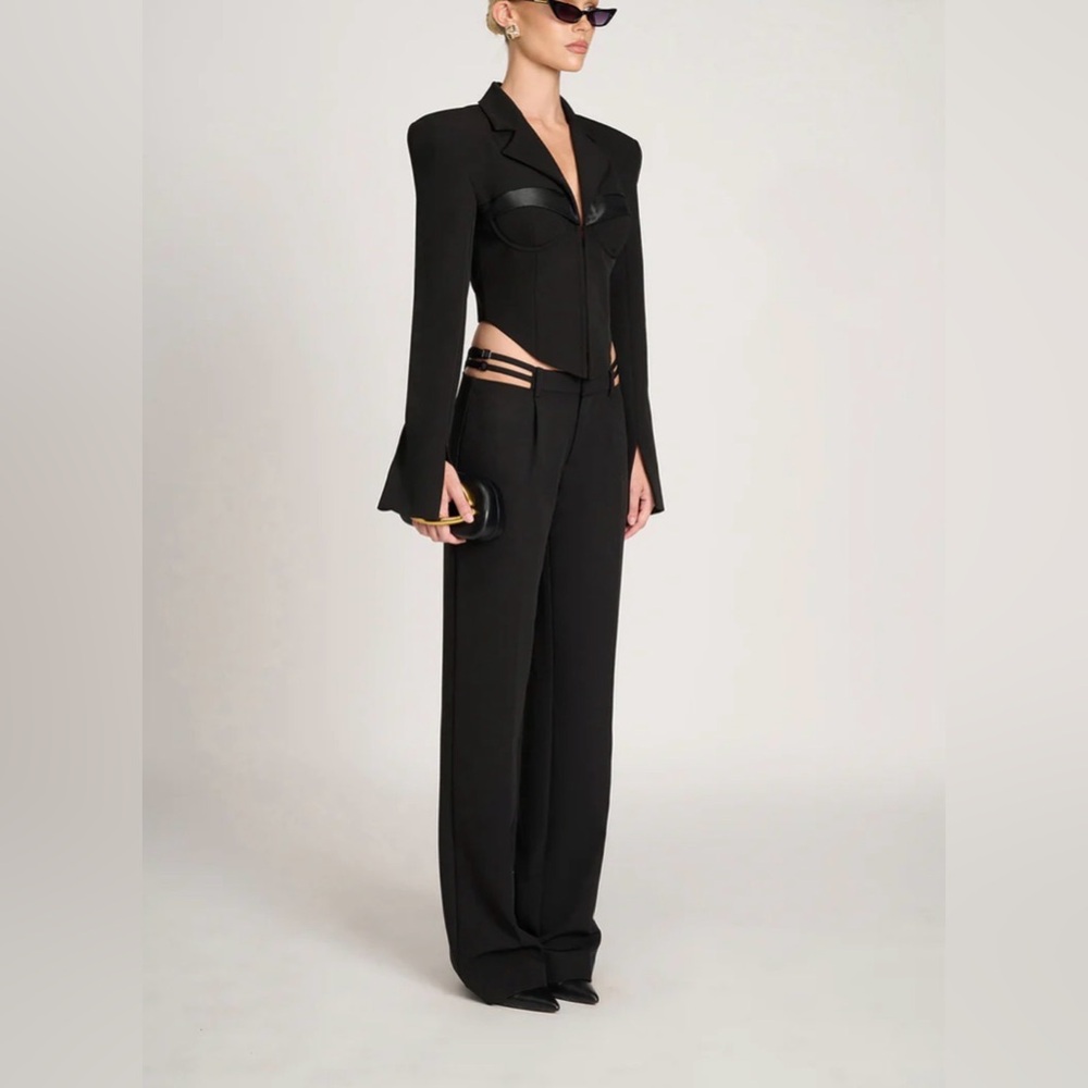 Eliya The Label Jacques Blazer Top NWT Size Small - Picture 4 of 6